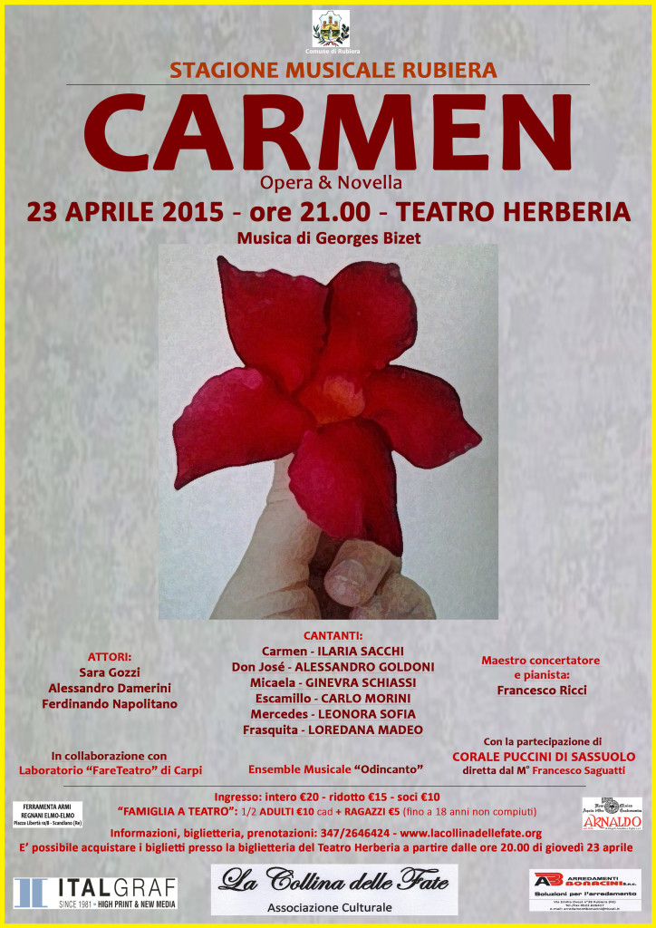 LOCANDINA CARMEN CON BORDO